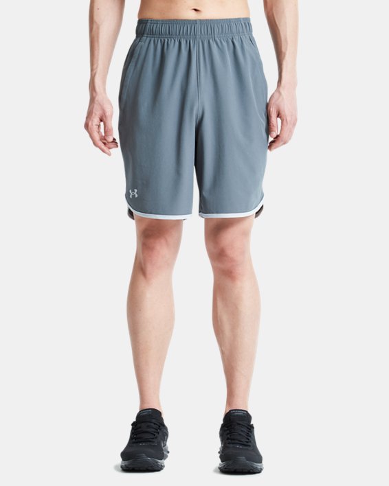 Men's UA HIIT Woven Shorts, Gray, pdpMainDesktop image number 0